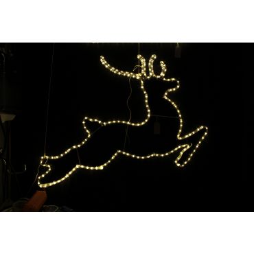 Hert 120x70 cm led met twinkle
