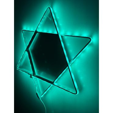 David ster 50cm met RGB ledstrip