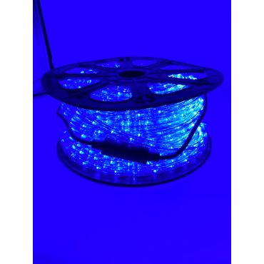 Lichtslang led blauw 40m