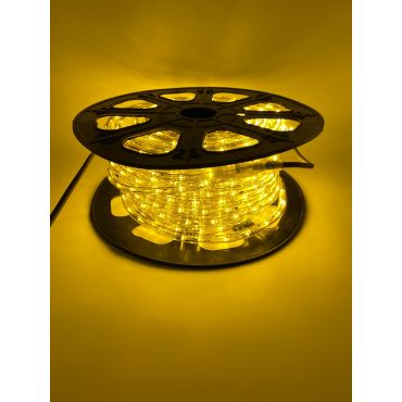 Lichtslang led geel 25m