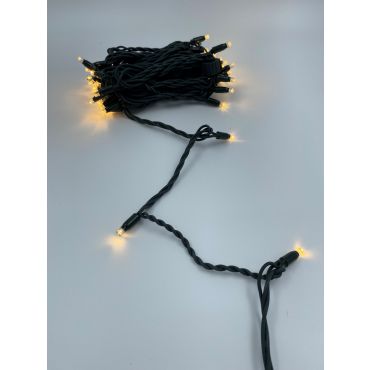 10M, 60L light chain IP67, dark green, 31V system, 3.5W lampjes brandend warm wit